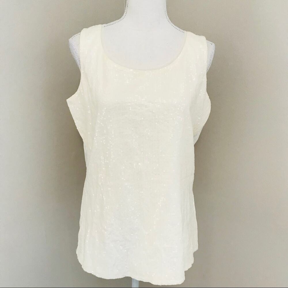 Cold water Creek Sequin Tank